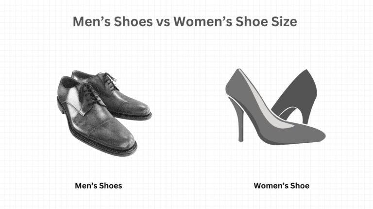 Men’s Shoes vs Women’s Shoe Size: Complete Guide with Easy Conversion Tables