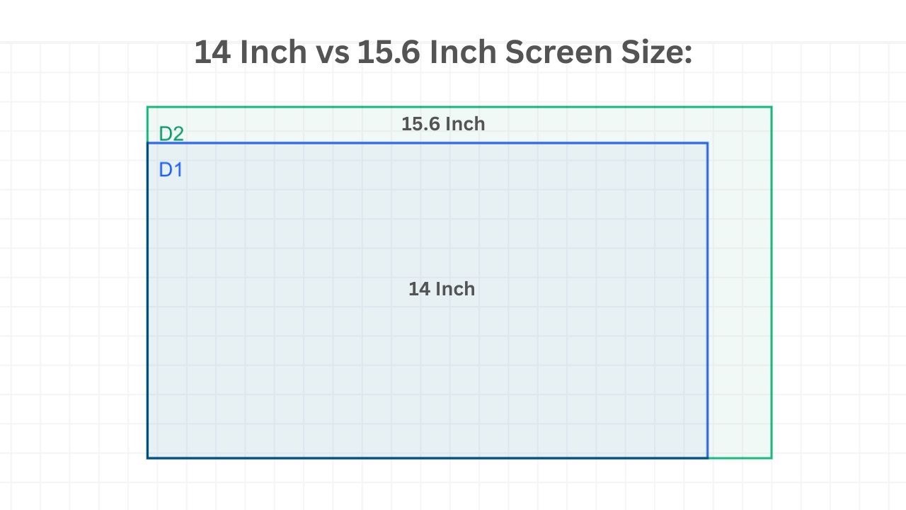 14 Inch vs 15.6 Inch Screen Size